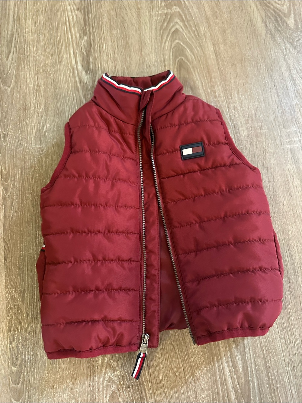 Tommy Hilfiger Toddler Red Puffer Vest